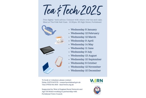 Tea & Tech 2025: Bringing Technology and Community Together in Portishead!